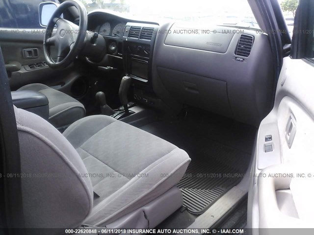 5TEHN72N44Z308526 - 2004 TOYOTA TACOMA DOUBLE CAB 黑色 照片 5