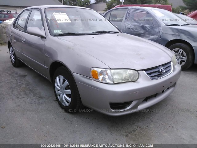 2T1BR12E21C498223 - 2001 TOYOTA COROLLA CE/LE/S BEIGE photo 6