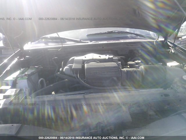 5LMFU28R52LJ09643 - 2002 LINCOLN NAVIGATOR BLACK photo 10