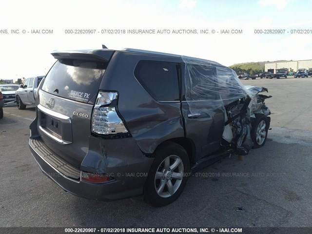 JTJBM7FX3F5113606 - 2015 LEXUS GX GRAY photo 4