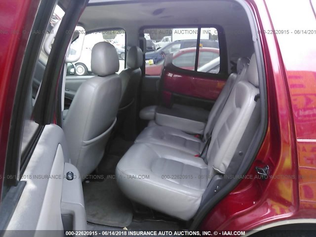 1FMZU63K25ZA14489 - 2005 FORD EXPLORER XLT/XLT SPORT/NBX 红色 照片 8