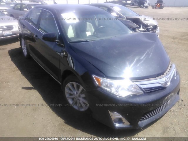 4T1BF1FK7CU592186 - 2012 TOYOTA CAMRY SE/LE/XLE 黑色 照片 1