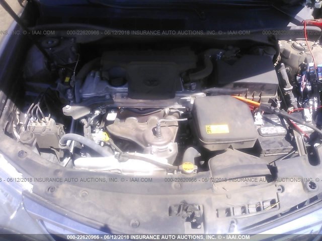 4T1BF1FK7CU592186 - 2012 TOYOTA CAMRY SE/LE/XLE 黑色 照片 10