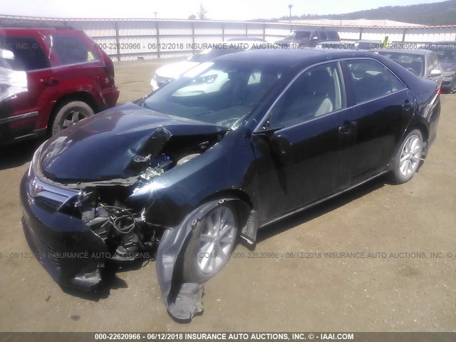 4T1BF1FK7CU592186 - 2012 TOYOTA CAMRY SE/LE/XLE 黑色 照片 2