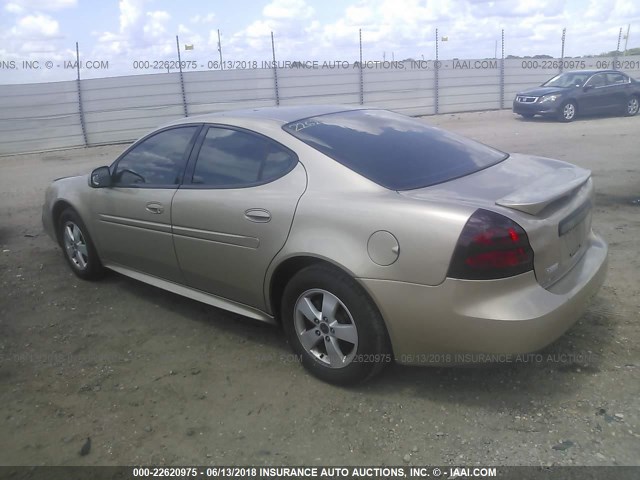 2G2WP522351137824 - 2005 PONTIAC GRAND PRIX GOLD photo 3