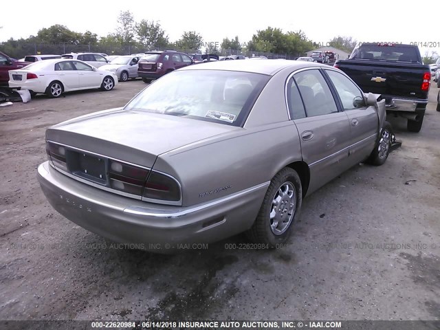 1G4CW54K214190331 - 2001 BUICK PARK AVENUE  BEIGE photo 4