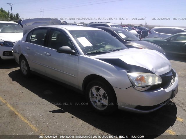 1G1ZT52865F237247 - 2005 CHEVROLET MALIBU LS SILVER photo 1