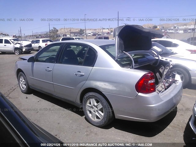 1G1ZT52865F237247 - 2005 CHEVROLET MALIBU LS SILVER photo 3