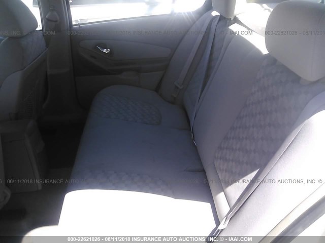 1G1ZT52865F237247 - 2005 CHEVROLET MALIBU LS SILVER photo 8