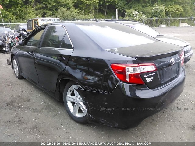 4T1BF1FK0DU702481 - 2013 TOYOTA CAMRY L/SE/LE/XLE 黑色 照片 3