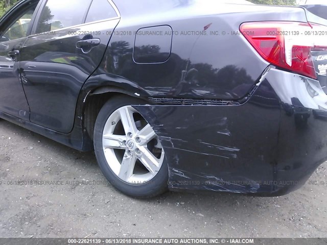 4T1BF1FK0DU702481 - 2013 TOYOTA CAMRY L/SE/LE/XLE 黑色 照片 6