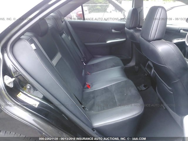 4T1BF1FK0DU702481 - 2013 TOYOTA CAMRY L/SE/LE/XLE 黑色 照片 8