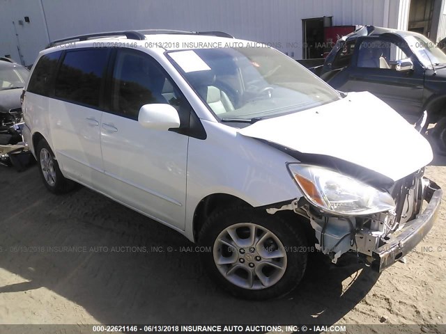 5TDZA22C65S225969 - 2005 TOYOTA SIENNA XLE/XLE LIMITED WHITE photo 1