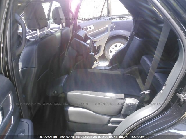 1FM5K8F84JGA94917 - 2018 FORD EXPLORER LIMITED 黑色 照片 8