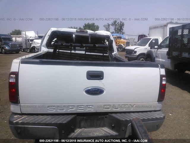 1FTWW3BR7AEA11183 - 2010 FORD F350 SUPER DUTY WHITE photo 8