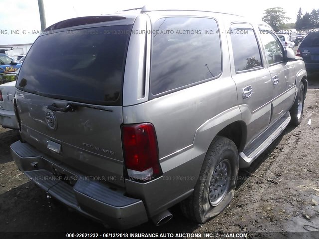 1GYEK63N62R113115 - 2002 CADILLAC ESCALADE LUXURY BEIGE photo 4