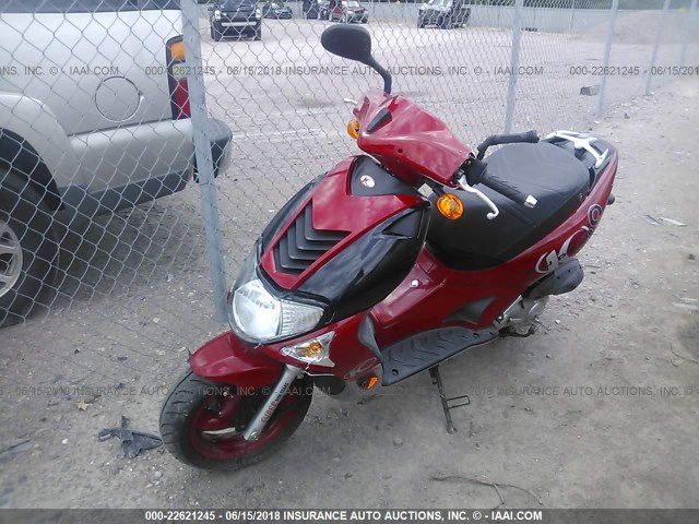 RFBSHAAE65B372085 - 2005 KYMCO USA INC SUPER 9 RED photo 2