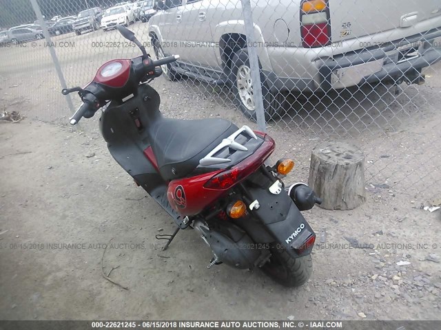 RFBSHAAE65B372085 - 2005 KYMCO USA INC SUPER 9 RED photo 3