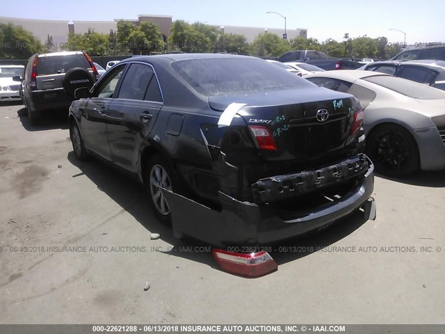 4T1BE46K09U808019 - 2009 TOYOTA CAMRY SE/LE/XLE 灰色 照片 3