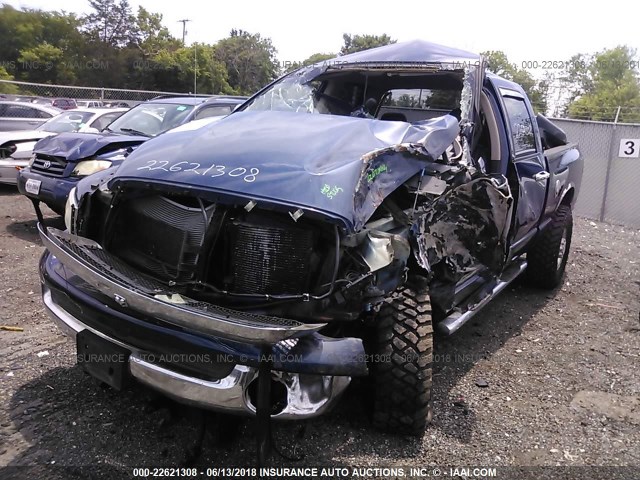 3D7KU28D74G219447 - 2004 DODGE RAM 2500 ST/SLT 蓝色 照片 2