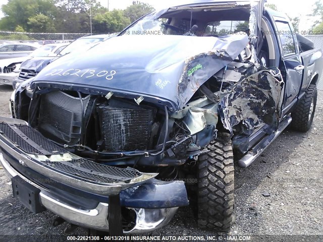 3D7KU28D74G219447 - 2004 DODGE RAM 2500 ST/SLT 蓝色 照片 6