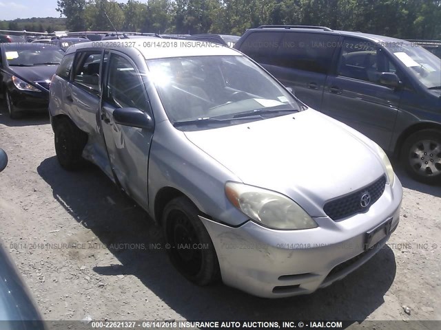 2T1KR32E94C310555 - 2004 TOYOTA COROLLA MATRIX XR SILVER photo 1