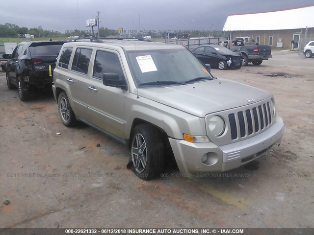 1J8FT48B89D188652 - 2009 JEEP PATRIOT LIMITED GRAY photo 1