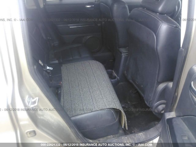 1J8FT48B89D188652 - 2009 JEEP PATRIOT LIMITED GRAY photo 8