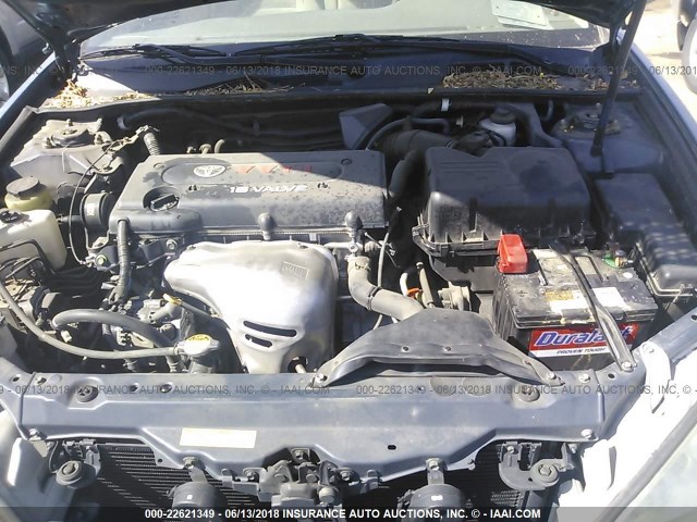 4T1BE32K03U762618 - 2003 TOYOTA CAMRY LE/XLE/SE ლურჯი ფოტო 10