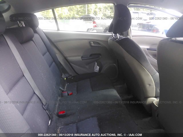 JHMZE2H53AS002866 - 2010 HONDA INSIGHT LX GRAY photo 8