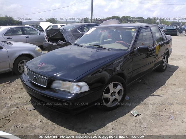 YV1LS5375W1502755 - 1998 VOLVO S70 T5 TURBO BLACK photo 2