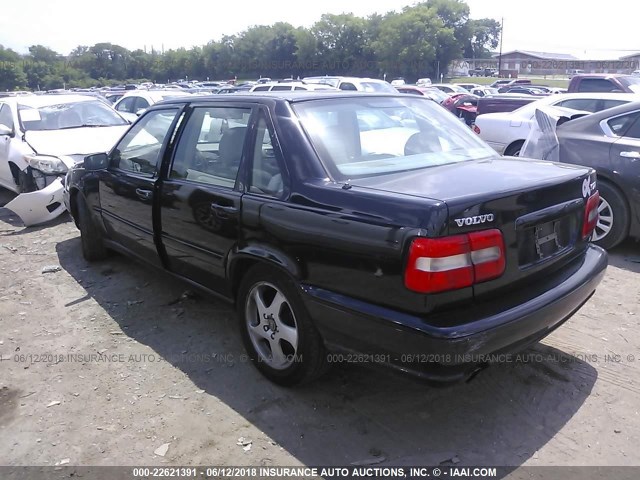 YV1LS5375W1502755 - 1998 VOLVO S70 T5 TURBO BLACK photo 3