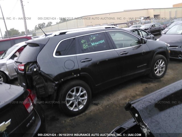 1C4PJMCS5FW610482 - 2015 JEEP CHEROKEE LATITUDE GRAY photo 4