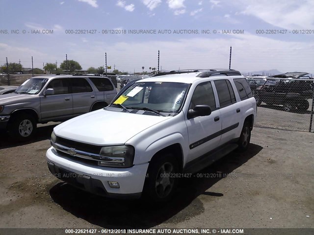 1GNET16S746104457 - 2004 CHEVROLET TRAILBLAZER EXT LS/EXT LT WHITE photo 2