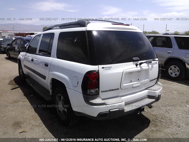 1GNET16S746104457 - 2004 CHEVROLET TRAILBLAZER EXT LS/EXT LT WHITE photo 3