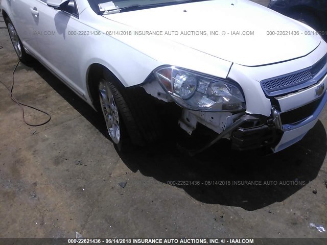 1G1ZH57BX9F147336 - 2009 CHEVROLET MALIBU 1LT 白色 照片 6
