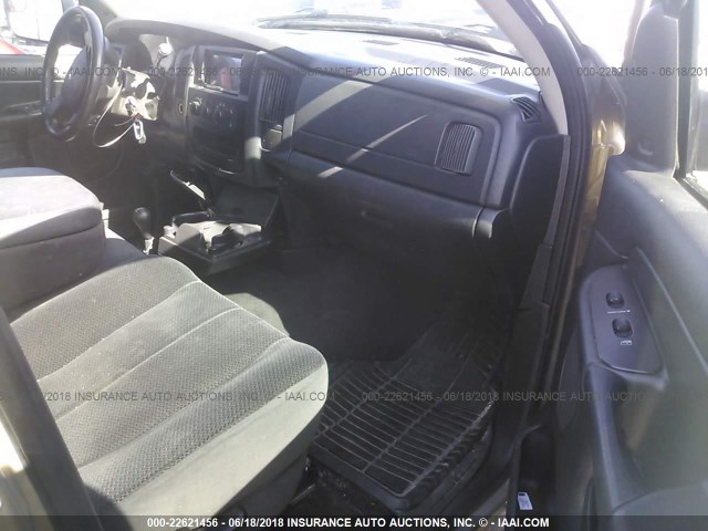 3D7KS28C65G833792 - 2005 DODGE RAM 2500 ST/SLT 银色 照片 5