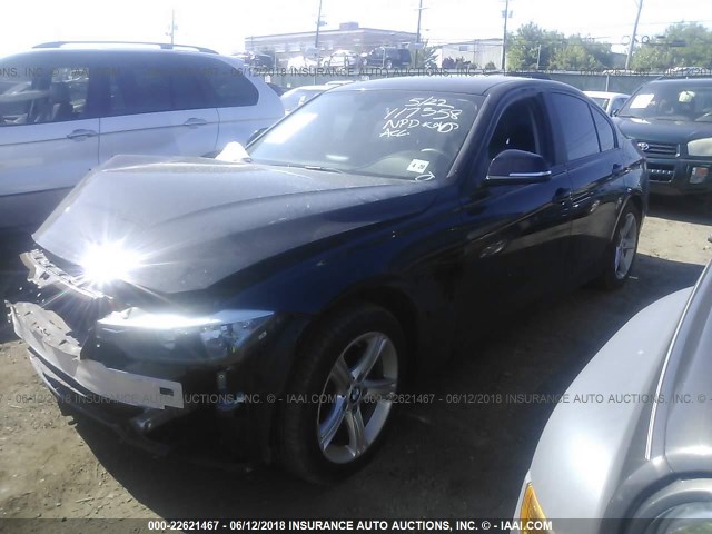 WBA3C3C55FK202162 - 2015 BMW 320 I/XDRIVE BLACK photo 2