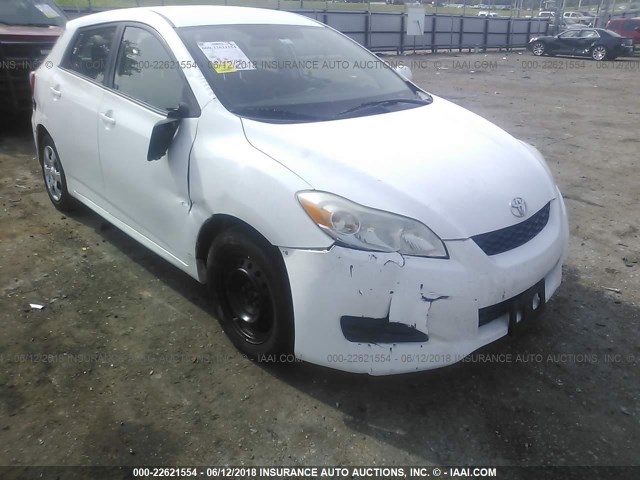 2T1KU40E59C108276 - 2009 TOYOTA COROLLA MATRIX  WHITE photo 6
