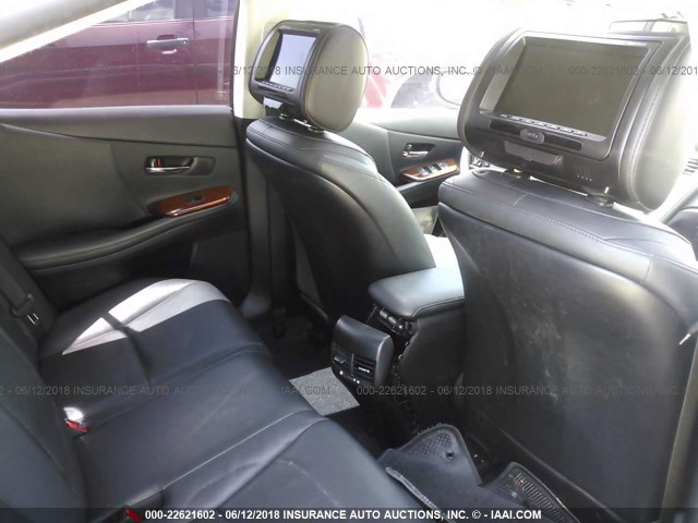 JTHBB1BA5A2028542 - 2010 LEXUS HS 250H GRAY photo 8