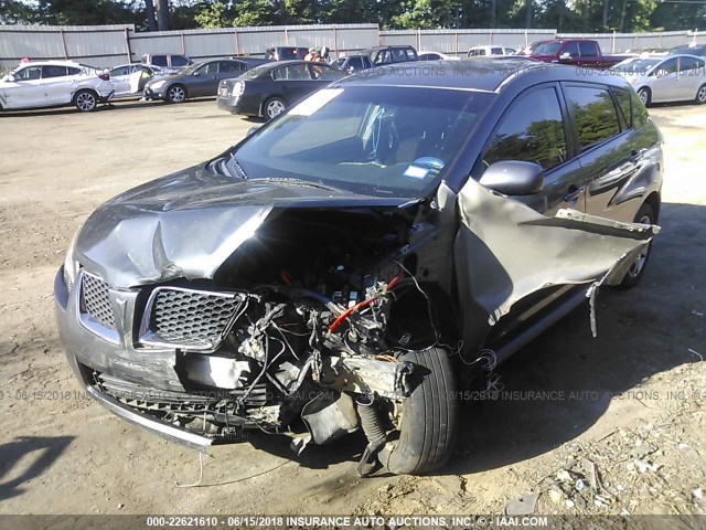 5Y2SP67069Z415104 - 2009 PONTIAC VIBE GRAY photo 2