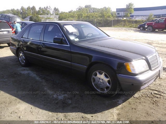 WDBGA43EXSA193070 - 1995 MERCEDES-BENZ S 420 BLACK photo 1