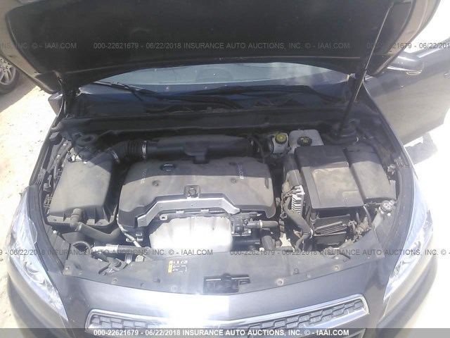 1G11C5SA9DF165085 - 2013 CHEVROLET MALIBU 1LT 灰色 照片 10