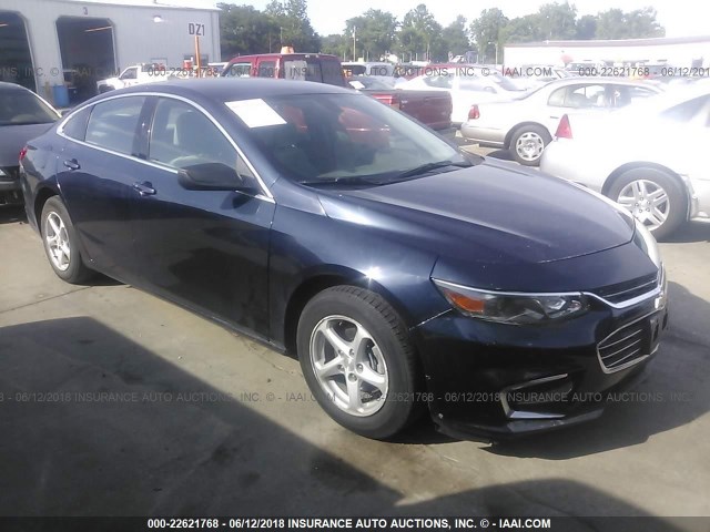 1G1ZB5ST3GF193864 - 2016 CHEVROLET MALIBU LS 深蓝色 照片 1