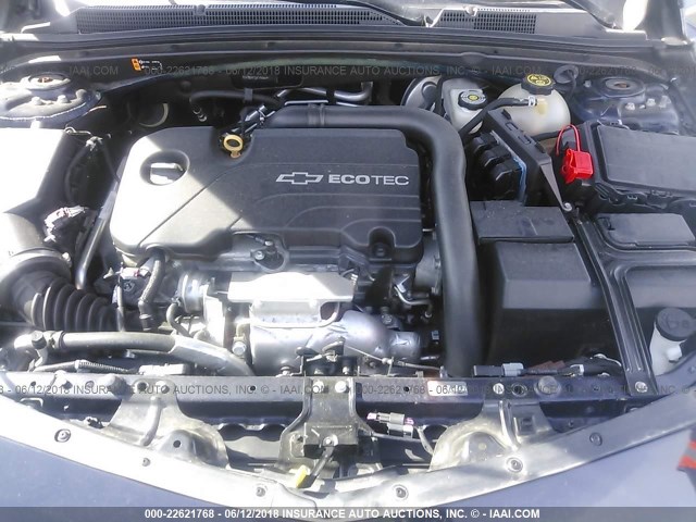 1G1ZB5ST3GF193864 - 2016 CHEVROLET MALIBU LS 深蓝色 照片 10