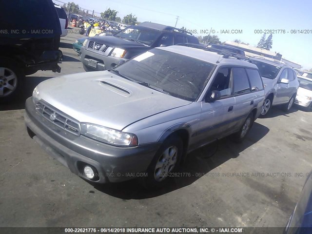 4S3BG6856X7629268 - 1999 SUBARU LEGACY OUTBACK/SSV/LIMITED/30TH SILVER photo 2
