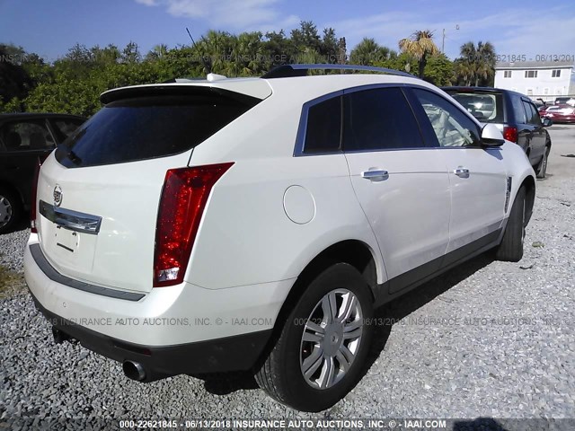 3GYFNAEY8BS583648 - 2011 CADILLAC SRX LUXURY COLLECTION WHITE photo 4