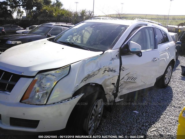 3GYFNAEY8BS583648 - 2011 CADILLAC SRX LUXURY COLLECTION WHITE photo 6