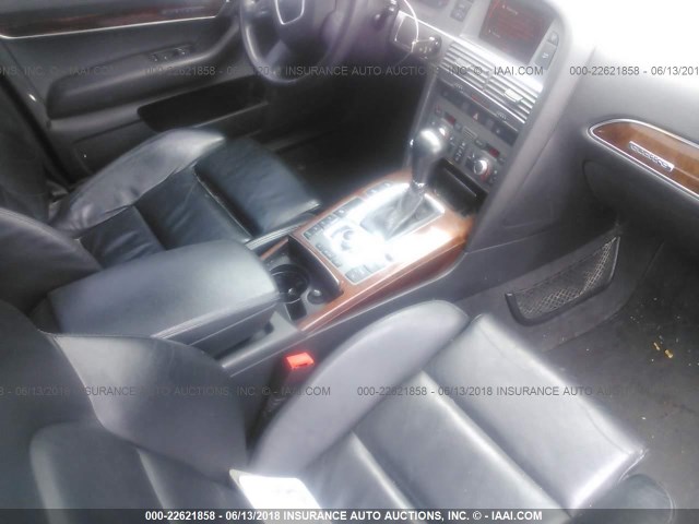 WAUDG74F85N069160 - 2005 AUDI A6 3.2 QUATTRO ORANGE photo 5