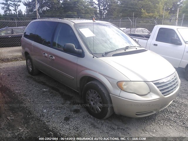 2A4GP44R17R248696 - 2007 CHRYSLER TOWN & COUNTRY LX GOLD photo 1